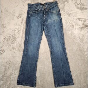 Lee Jeans Women's 31X31 Midrise‎ Straight Leg Blue Pre-Owned